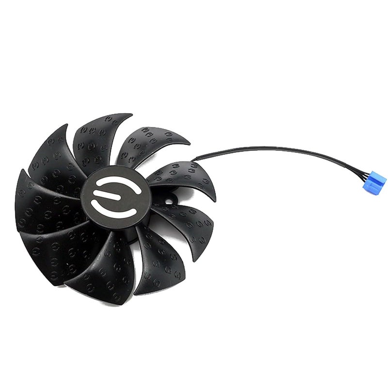 LTANDBR 87MM PLD09220S12H RTX3080 RTX3070 Graphics Card Fan Replacement for EVGA GeForce RTX 3070 3080 TI 3090 FTW3 Cooler Fan (Black C-Fan) - Image 4